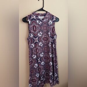 Pink rose dress XL